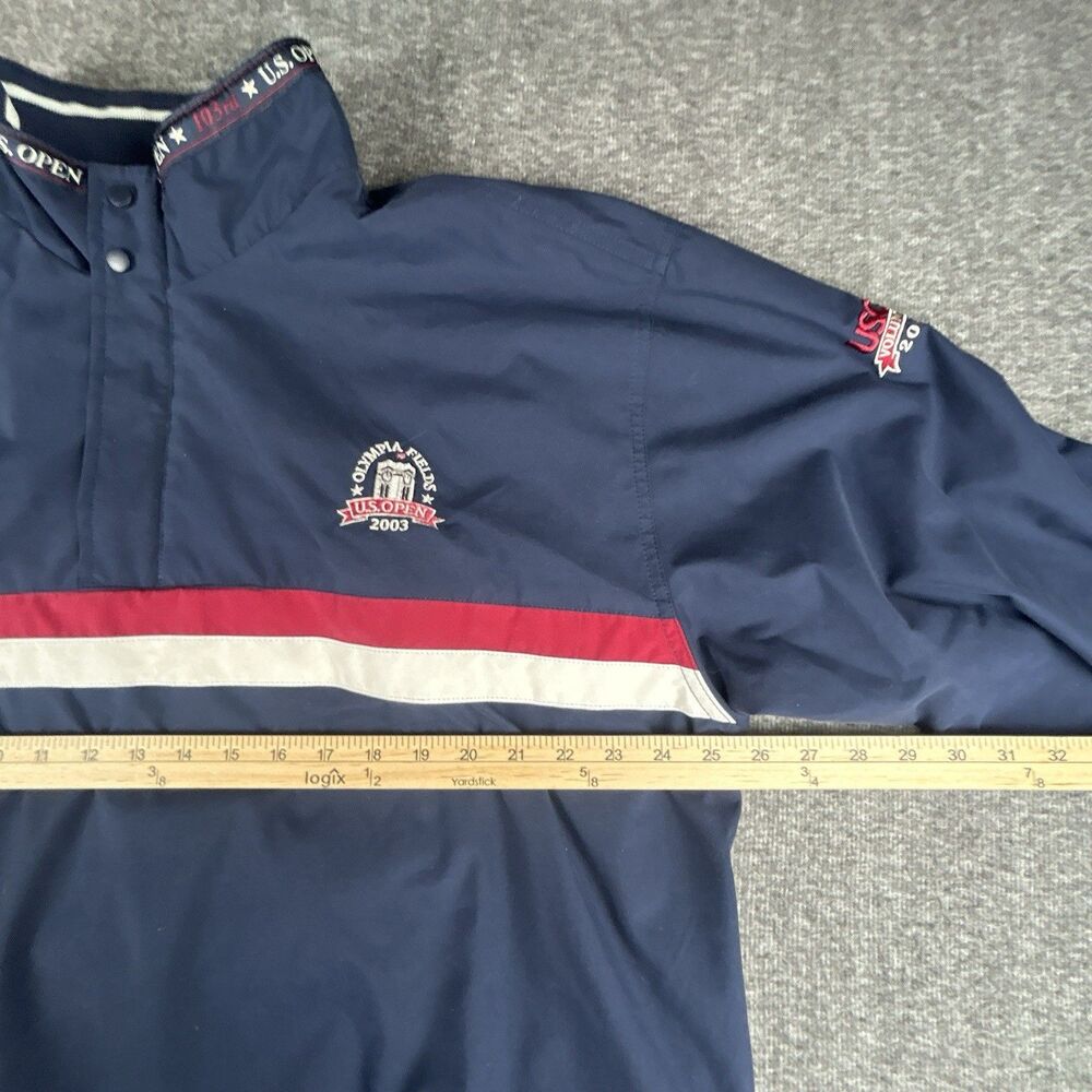 VTG Ashworth US Open Jacket Women’s XXL Windbreaker 2003 Olympia Fields IL - Picture 10 of 11